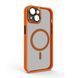 Накладка ArmorStandart Unit MagSafe SE для Apple iPhone 15 Plus Orange Black (ARM75373) ARM75373 фото 1