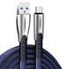 Кабель ColorWay USB - MicroUSB (zinc alloy) 2.4A 1м синій (CW-CBUM011-BL) CW-CBUM011-BL фото 5