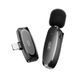 Мікрофон XO MKF08B з придушенням шуму lightning Black (XO MKF08B-IP) XO MKF08B-IP фото 2