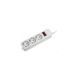 Сетевой фильтр Maxxter SPM3-G-6G, серый, 1.8 м кабель, 3 розетки SPM3-G-6G фото 1