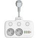 Мережевий фільтр-подовжувач СolorWay 2 розетки/4USB White (CW-CHE24PDW) CW-CHE24PDW фото 6