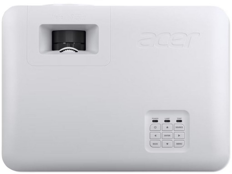 Проєктор домашнього кінотеатру Acer Vero HL6810ATV UHD, 4000 lm, LASER, 1.15-1.5, Android TV MR.JWW11.001 фото