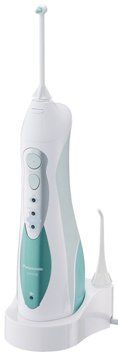 Іригатор Panasonic портативний, чаша 130 мл, Ni-Mh акум. в компл., біло-блакитний EW1313G321 фото