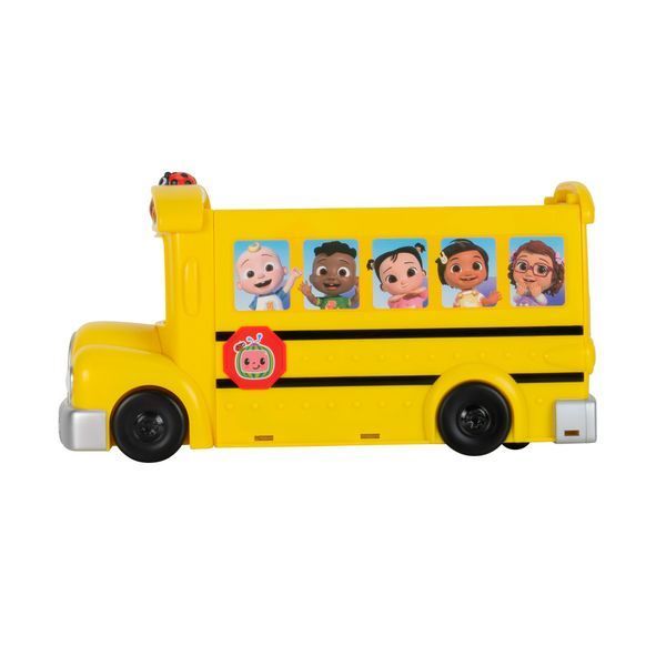CoComelon Игровой набор Vehicle Школьный автобус трансформер, свет, звук CMW0509 фото
