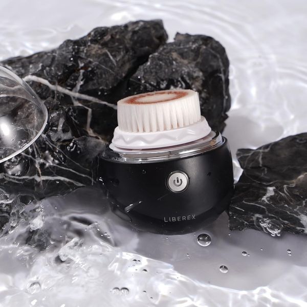 Масажер для обличчя Liberex Facial Cleansing Brush SF200 Black 8e0a29c6-eb86-11ee-83df-38d54713ceda фото