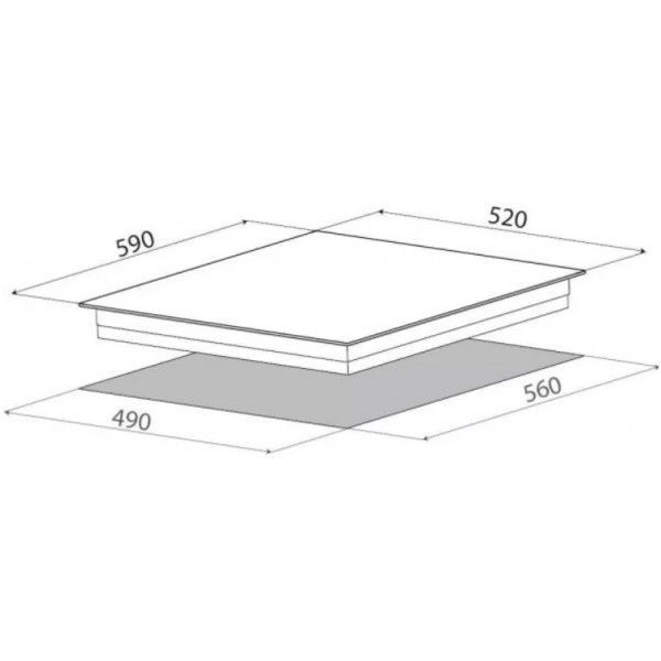 Варильна поверхня Elica RATIO 604 PLUS BL RATIO604PLUSBL фото