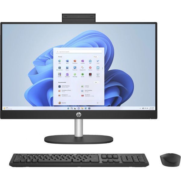 Компьютер HP 24-cr0003ua AiO / Ryzen5 7520U, 16, 512, WiFi, Cam, KBD (9C9C3EA) 9C9C3EA фото