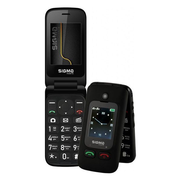 Мобильный телефон Sigma Comfort 50 Shell Duo Type-C Black (4827798212523) 4827798212523 фото