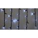 Гірлянда Delux Icicle 75LED 2x0.7m 18 flash білий/чорний IP44 EN (90012952) 90012952 фото 5