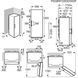 Морозильная камера Electrolux, 186x60х65, 278л, E, NF, инв., нерж LUS7ME28X фото 7