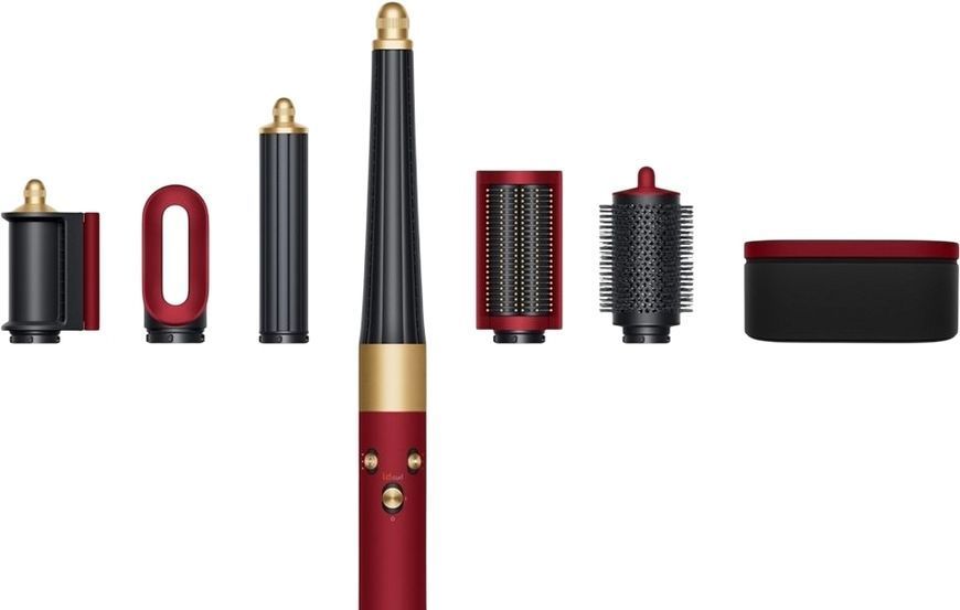 Стайлер Dyson Airwrap HS08 ID Straight/Wavy Red Velvet/Gold (596926-01) 596926-01 фото