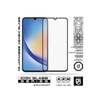 Защитное стекло ArmorStandart Icon для Samsung A34 5G (A346) Black (ARM66211) ARM66211 фото