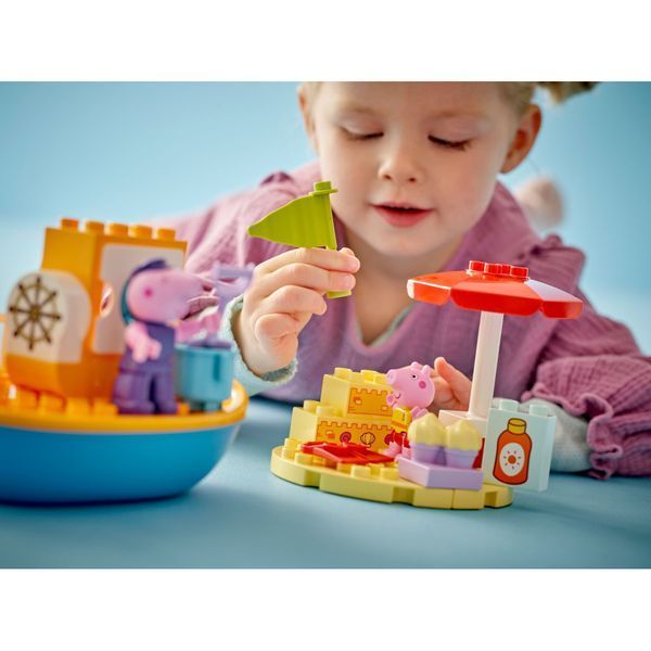 Конструктор LEGO DUPLO Peppa Pig Морська прогулянка Пеппи на човні (10432) 10432 фото