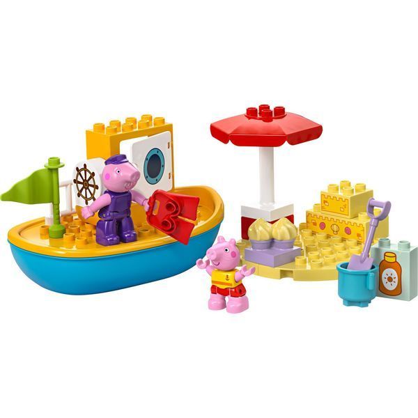 Конструктор LEGO DUPLO Peppa Pig Морська прогулянка Пеппи на човні (10432) 10432 фото