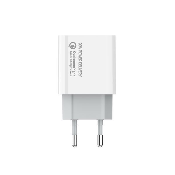 Зарядное устройство Colorway Power Delivery USB Type-C (20W) V2 белый (CW-CHS026PD-WT) CW-CHS026PD-WT фото