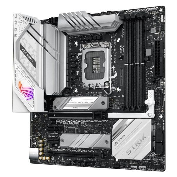 ASUS Материнcкая плата ROG STRIX B760-G GAMING WIFI s1700 B760 4xDDR5 M.2 HDMI DP Wi-Fi BT mATX 90MB1EQ0-M1EAY0 фото