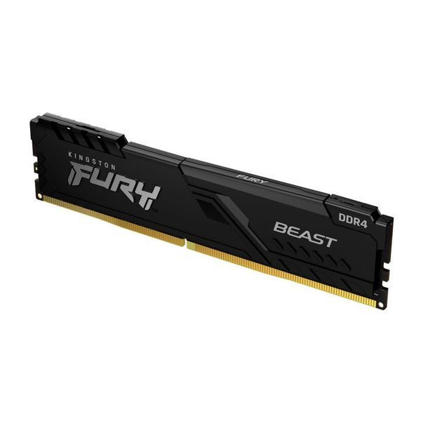 Оперативна пам'ять DDR4 16GB 3200MHz Kingston Fury Beast Black (KF432C16BB/16) KF432C16BB/16 фото