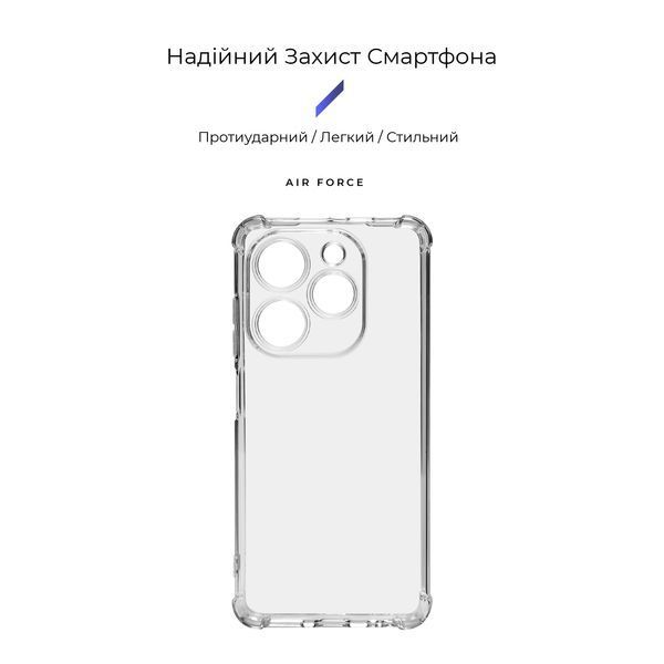Накладка ArmorStandart Air Force для Tecno Spark 20C (BG7n) Camera cover Transparent (ARM73805) ARM73805 фото