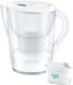 Фільтр-глечик Brita Marella XL Memo MXPro 3.5л (2л очищеної води) з фільтр-картриджем, синій 1052778 фото 1