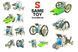 Робот-конструктор Same Toy - Мультібот 14 в 1 на сонячній батареї 214UT фото 3