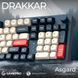 Клавіатура GamePro Asgard Drakkar Keychron Super Red Switch Wireless/Bluetooth/USB UA Blue (MK305BL) MK305BL фото 4