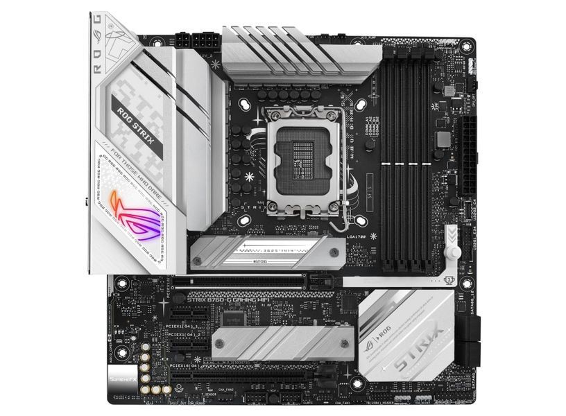 ASUS Материнcкая плата ROG STRIX B760-G GAMING WIFI s1700 B760 4xDDR5 M.2 HDMI DP Wi-Fi BT mATX 90MB1EQ0-M1EAY0 фото
