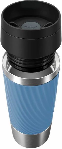 Термокружка Tefal Travel Mug Classic Twist, 360мл голубой (N2024510) N2024510 фото