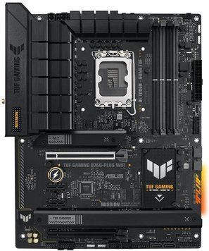 Материнcька плата ASUS TUF GAMING B760-PLUS WIFI s1700 B760 4xDDR5 M.2 HDMI DP Wi-Fi BT ATX 90MB1ER0-M1EAY0 фото