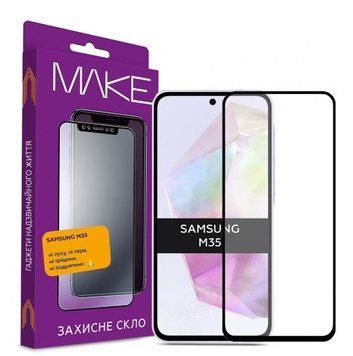 Захисне скло MAKE для Samsung Galaxy M35 (MGF-SM35) MGF-SM35 фото