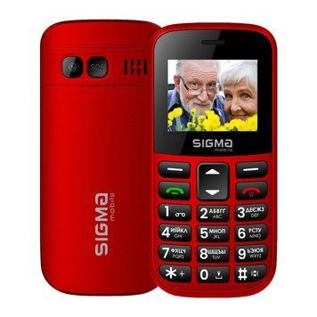 Мобильный телефон Sigma Comfort 50 EASY TYPE-C Red (4827798585221) 4827798585221 фото