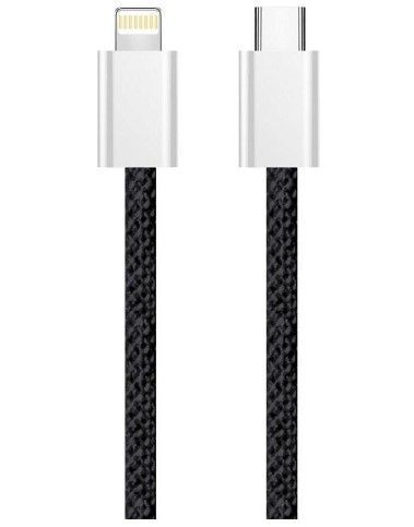 Кабель ColorWay Type-C - Apple Lightning (27W) 1м черный (CW-CBPDCL061-BK) CW-CBPDCL061-BK фото