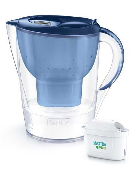 Фільтр-глечик Brita Marella XL Memo MXPro 3.5л (2л очищеної води) з фільтр-картриджем, білий 1052780 фото