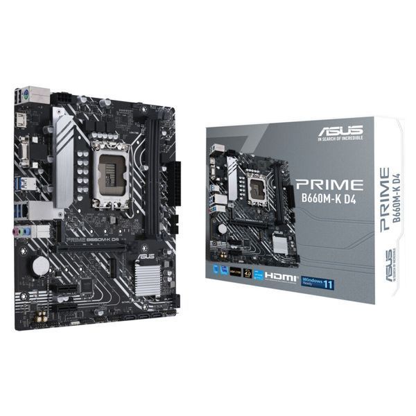 Материнська плата ASUS PRIME B660M-K D4 PRIME B660M-K D4 фото