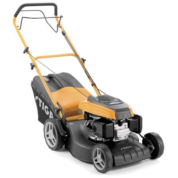 Газонокосилка бензиновая STIGA GCVx145 OHV Autochoke 2750Вт 46см 60л 22-65мм 28кг COMBI48SH фото