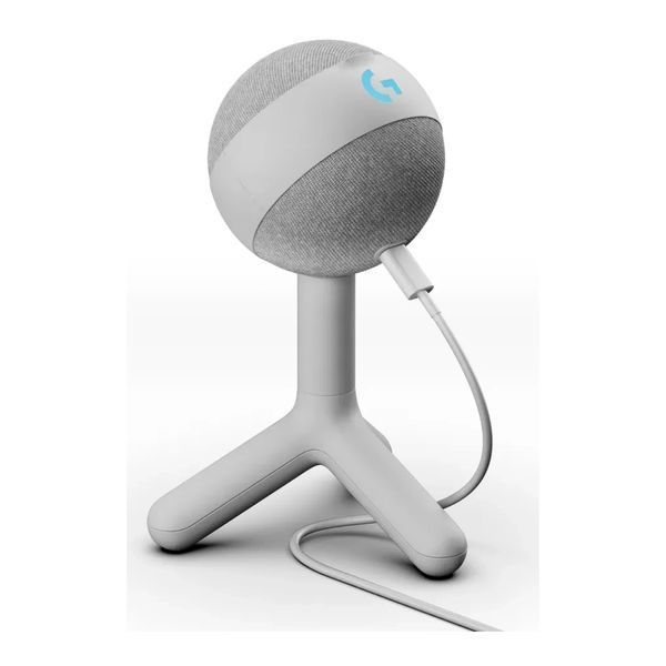 Мікрофон Logitech G Yeti Orb RGB Gaming Mic with Lightsync Off-White (988-000558) 988-000558 фото