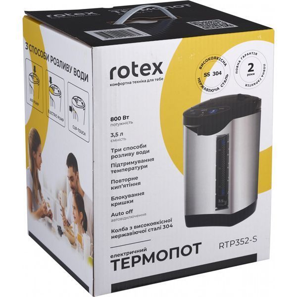 Електрочайник Rotex RTP352-S RTP352-S фото