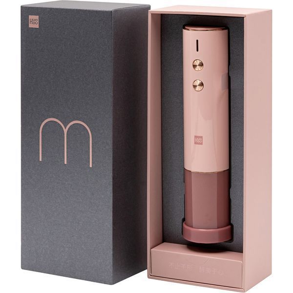Штопор Xiaomi HuoHou Electric Wine Bottle Opener Pink (HU0121) HU0121 фото