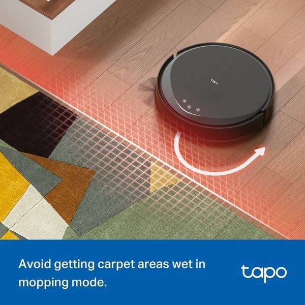 Робот-пилосмок TP-LINK TAPO RV 20 MAX LIDAR з підтримкою вологого прибирання + док-станція TAPO-RV20-MAX-PLUS TAPO-RV20-MAX-PLUS фото
