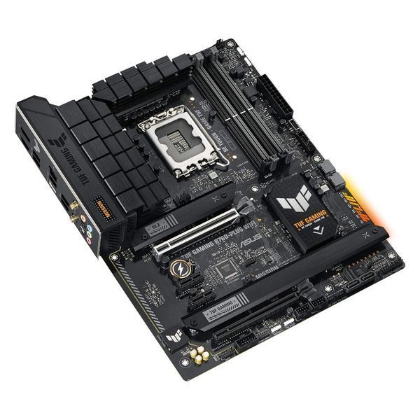 ASUS Материнcкая плата TUF GAMING B760-PLUS WIFI s1700 B760 4xDDR5 M.2 HDMI DP Wi-Fi BT ATX 90MB1ER0-M1EAY0 фото