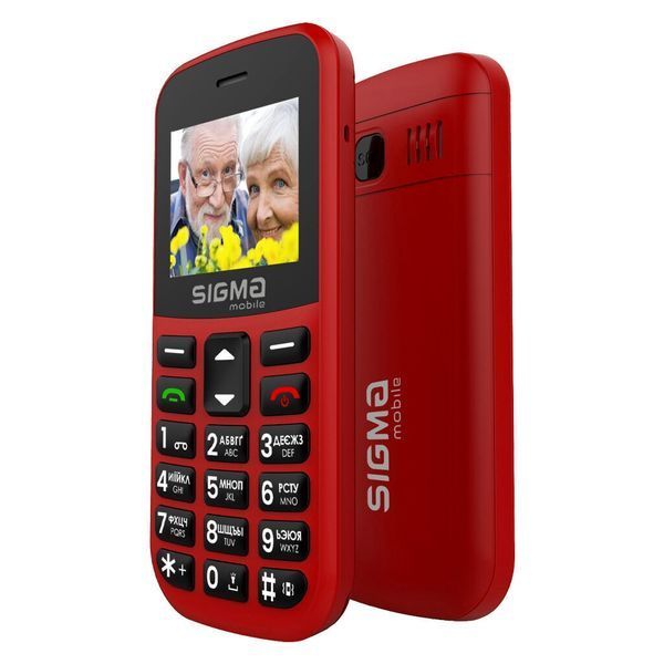 Мобильный телефон Sigma Comfort 50 EASY TYPE-C Red (4827798585221) 4827798585221 фото