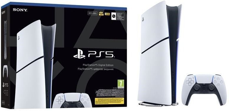 Игровая приставка Sony PlayStation 5 Slim (PS5) 825Gb Digital Edition 1000040658, 1000049750 фото
