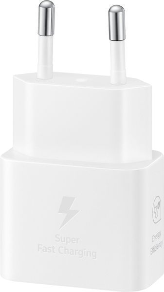 Зарядний пристрій Samsung (25W) USB-C Power Adapter White (EP-T2510NWE) EP-T2510NWE фото