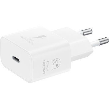 Зарядное устройство для Samsung (25W) USB-C Power Adapter White (EP-T2510NWE) EP-T2510NWE фото