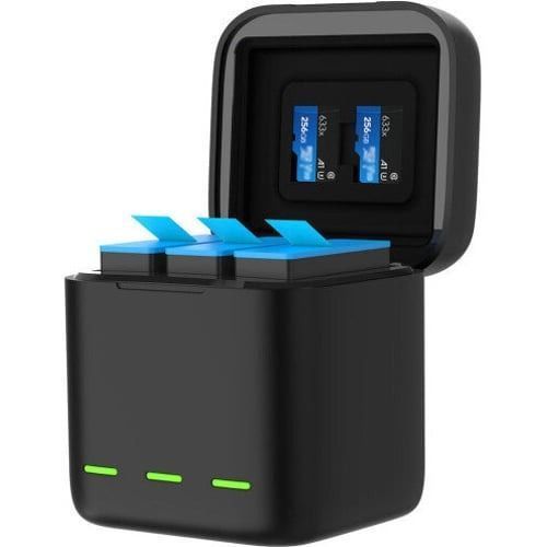 Зарядний пристрій Telesin 3-Channel Battery Charger для Hero 9/10/11 (GP-BCG-901) GP-BCG-901 фото