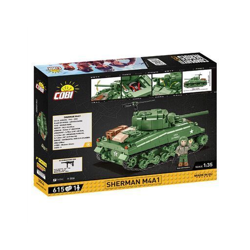 Конструктор Cobi Company of Heroes 3 Танк M4 Шерман, 615 деталей (COBI-3044) COBI-3044 фото