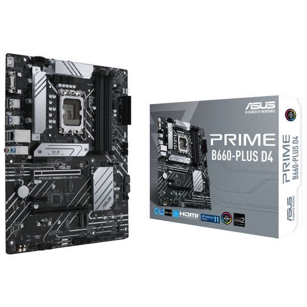 Материнська плата ASUS PRIME B660-PLUS D4 PRIME B660-PLUS D4 фото