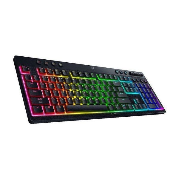 Клавиатура Razer BlackWidow V4 Low-Profile Wireless/Bluetooth/USB Orange switch UA Black (RZ03-05270800-R3M1) RZ03-05270800-R3M1 фото