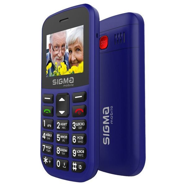 Мобильный телефон Sigma Comfort 50 EASY TYPE-C Blue (4827798585238) 4827798585238 фото