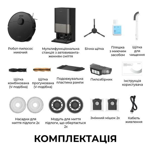 Робот-пылесос Dreame Bot L40 Pro Ultra Black (RLL74CE-Bl) RLL74CE-Bl фото