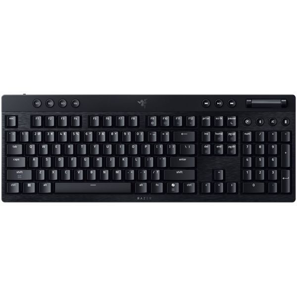 Клавиатура Razer BlackWidow V4 Low-Profile Wireless/Bluetooth/USB Orange switch UA Black (RZ03-05270800-R3M1) RZ03-05270800-R3M1 фото